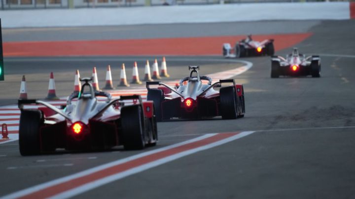 Test de Fórmula E en Valencia. 
