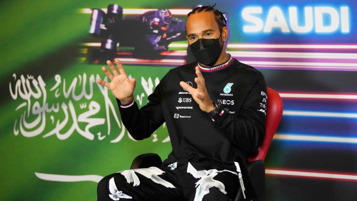 Lewis Hamilton (Mercedes). Yeda, Arabia Saudí. F1 2021.