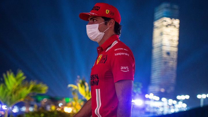 Carlos Sainz (Ferrari). Yeda, Arabia Saudí. F1 2021.
