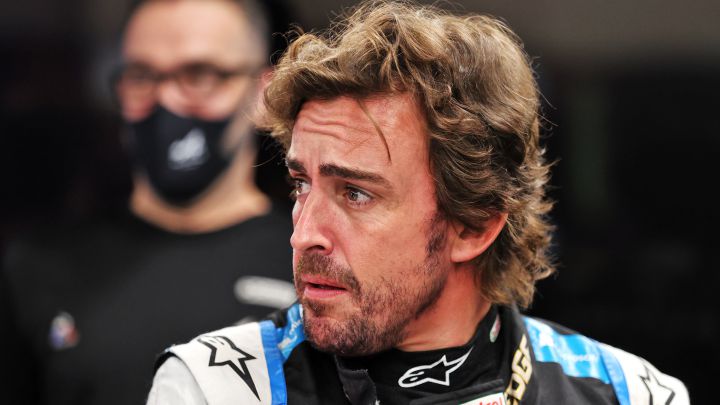 Fernando Alonso (Alpine). Yeda, Arabia Saudí. F1 2021.