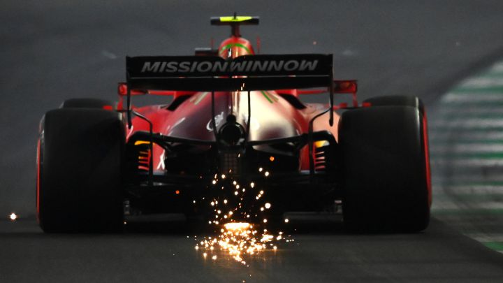 Carlos Sainz (Ferrari SF21). Yeda, Arabia Saudí. F1 2021.