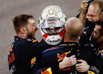 La celebración de Verstappen, la carrera... en imágenes
