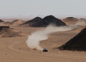 La etapa en Wadi Ad-Dawasir en imágenes