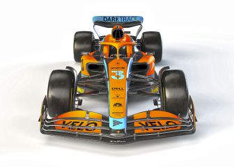 Las imágenes de la presentación del nuevo McLaren MCL36