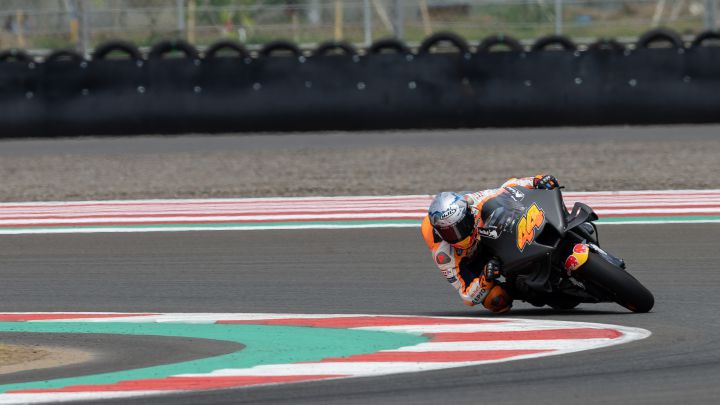 Pol está muy fuerte con la nueva Honda