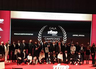 Acosta y Arenas lucen sus Mundiales de Moto3 en la RFME