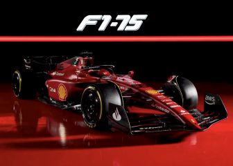 Así es el nuevo Ferrari F1-75, el coche de Sainz y Leclerc