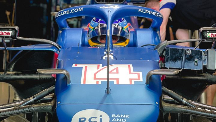 El Alpine de Alonso se teñiría de blanco por el Real Madrid