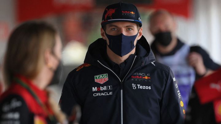 Max Verstappen (Red Bull RB18). Barcelona, España. F1 2022.
