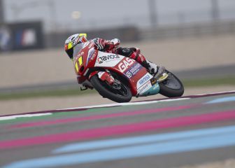 Resumen carrera Moto3 GP de Qatar: Victoria de Migno en un final de 'foto finish' con García