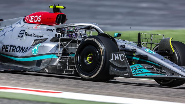 Lewis Hamilton (Mercedes W13). Sakhir, Bahréin. F1 2022.