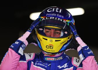 La sonrisa delata a Alonso