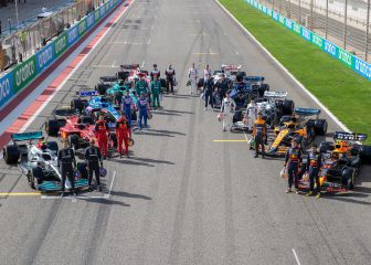 El orden de la parrilla de F1 que revelan los test de pretemporada