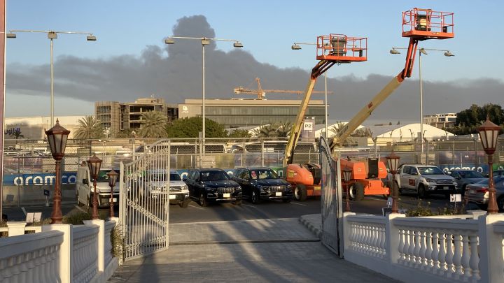 Misiles hutíes en Yeda, a pocos kilómetros del GP de Arabia