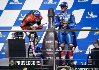 Aleix cuenta con Márquez para el título y Rins le ve fuerte ya