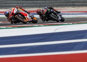 Quartararo disfrutó peleando de nuevo con Márquez