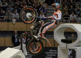 Gabriel Marcelli corrió con una fractura en el pie derecho