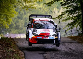 Kalle Rovanpera saca músculo en Croacia