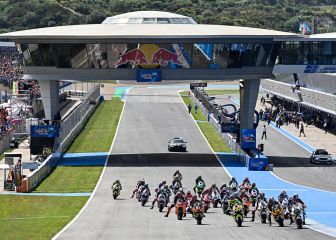Heroico podio de Canet con una mano