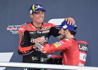 Bagnaia gana y Márquez da espectáculo