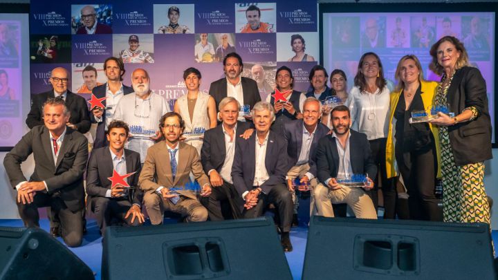 Los premiados de la VIII edición de los Premios María de Villota, entre ellos Marc Márquez.