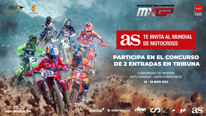 ¿Quieres ganar una entrada de tribuna para el Mundial de Motocross? ¡Participa!