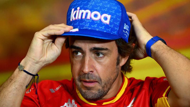 Fernando Alonso (Alpine). Barcelona, España. F1 2022.