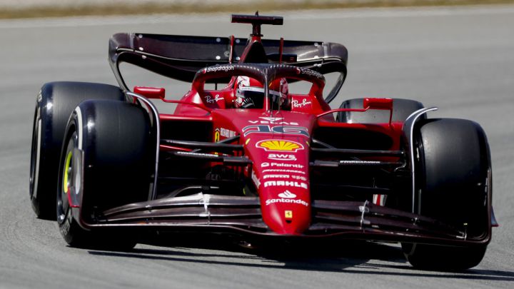 Charles Leclerc (Ferrari F1-75). Barcelona, España. F1 2022.