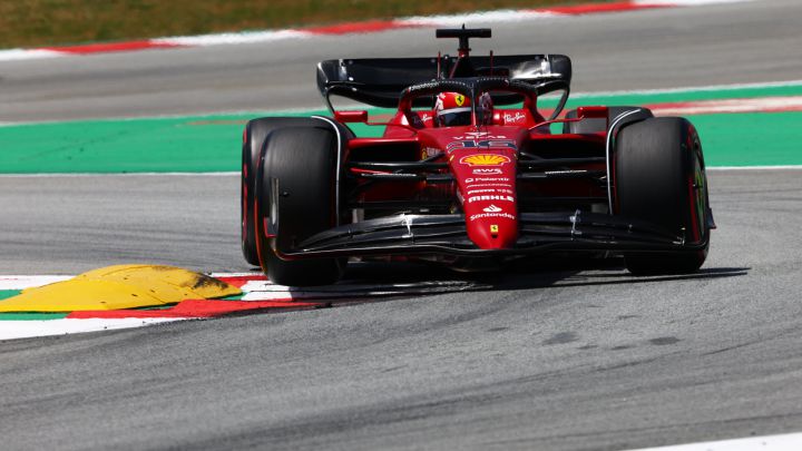 Charles Leclerc (Ferrari F1-75). Barcelona, España. F1 2022.
