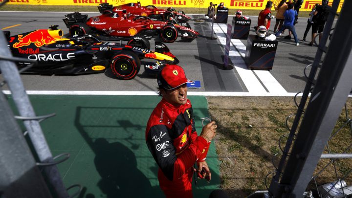 Carlos Sainz (Ferrari). Barcelona, España. F1 2022.