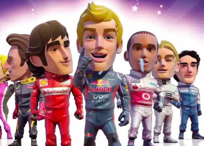 El duelo Vettel-Alonso desde una perspectiva más divertida