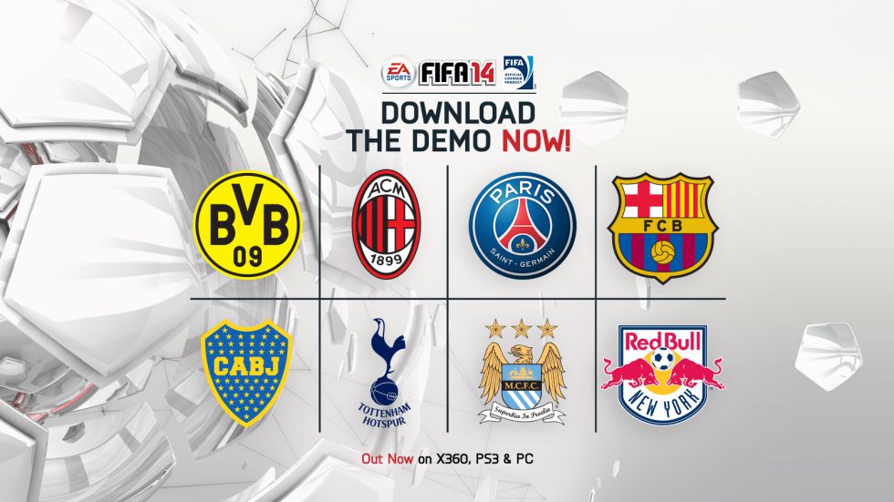 La demo de FIFA 14, disponible para PC, Xbox 360 y PS3