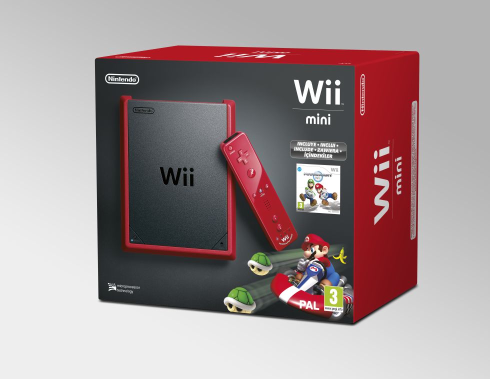 De cara a Navidades llega el pack Wii mini con Mario Kart Wii