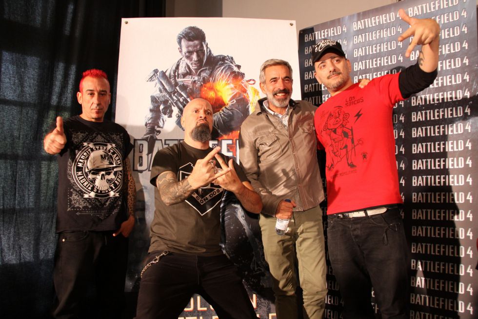 Imanol Arias y Def Con Dos apadrinan Battlefield 4 (vídeo)
