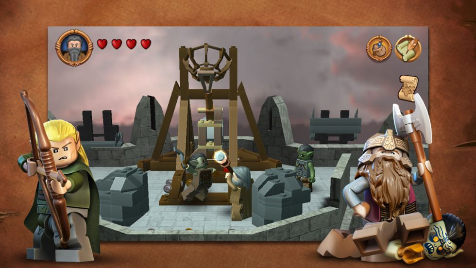 LEGO El Señor de los Anillos para iPhone, iPad y iPod Touch