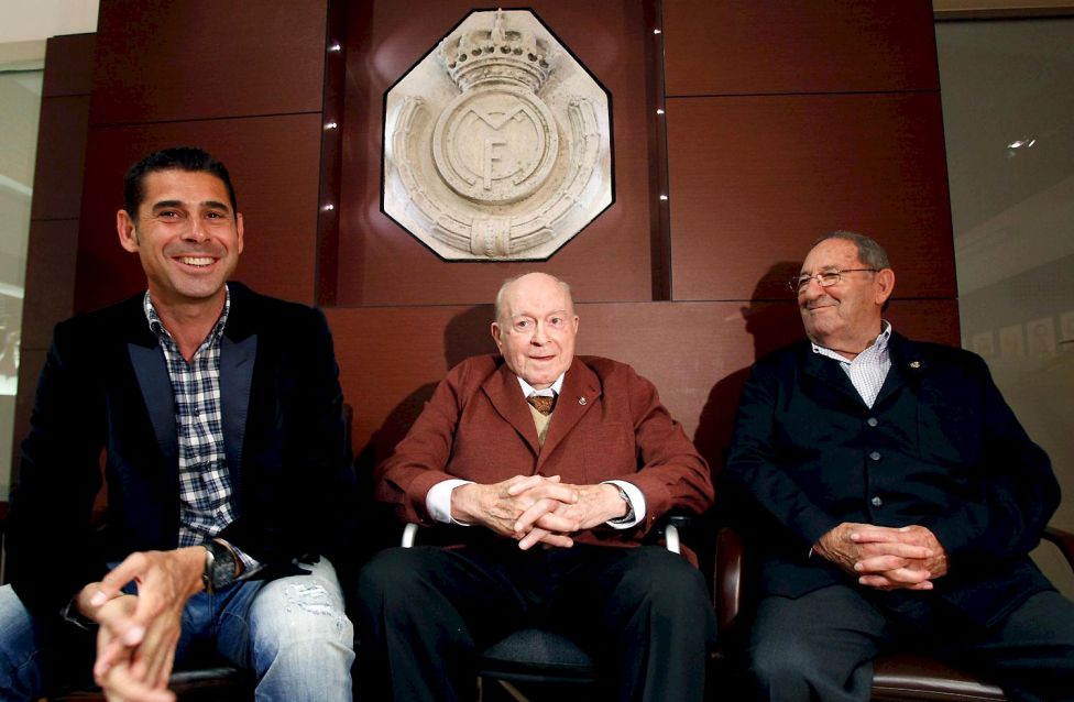 Reportaje de abril de 2014 con motivo de la final de Champions League.  Con Hierro y Gento.