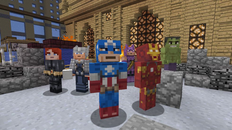 El universo Marvel llega a Minecraft: Xbox 360 Edition