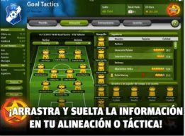 Goal Tactics: un mánager de fútbol gratuito para iPad