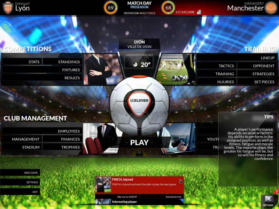 FX Eleven, la edición internacional de FX Fútbol