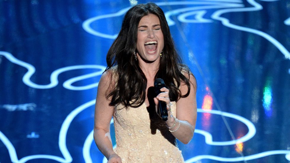 'Let It Go' de Indina Menzel, derritió la gala de los Oscars