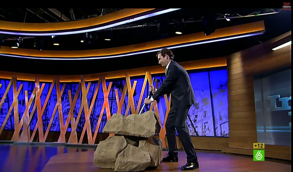 La parodia de Joaquín Reyes sobre Felipe VI en 'El Intermedio'