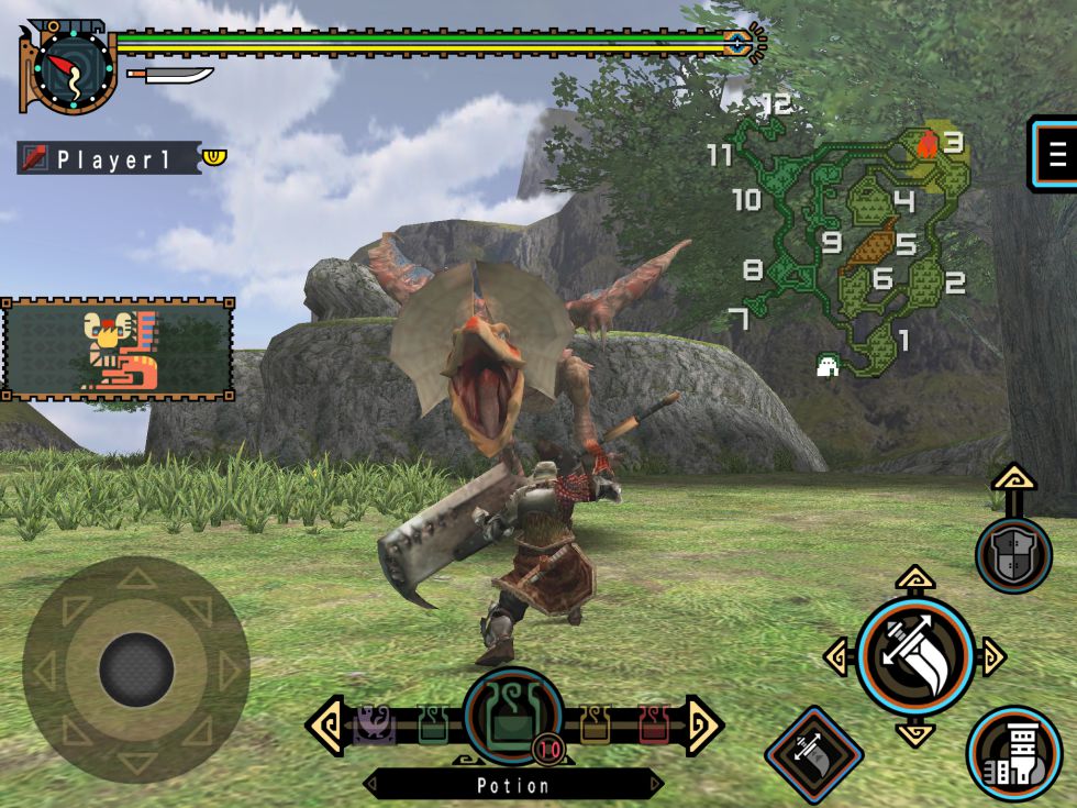 La saga Monster Hunter da el salto a la plataforma iOS