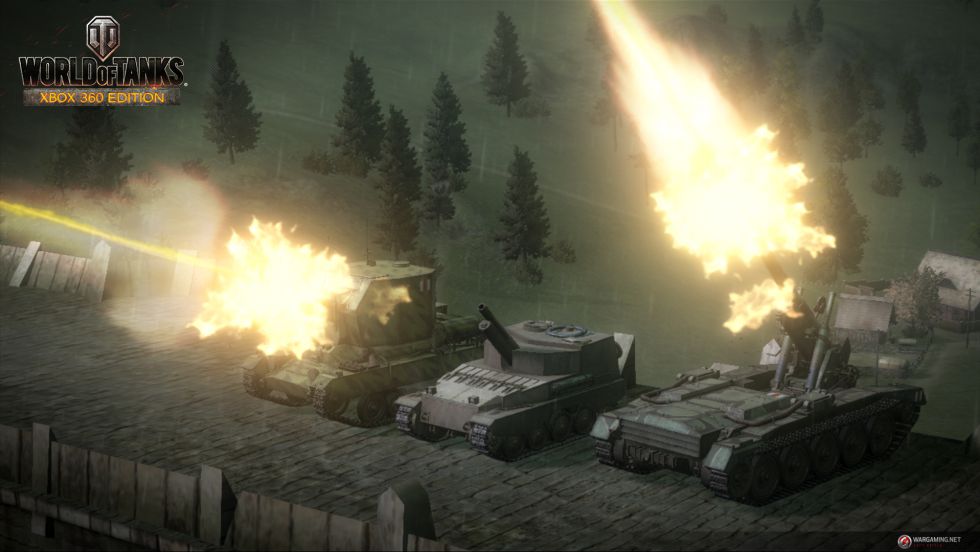 Artillería Real y Operaciones en World of Tanks: Xbox 360 Edition