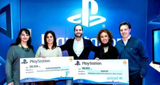 PlayStation dona 117.108 euros a Unicef y Juegaterapia