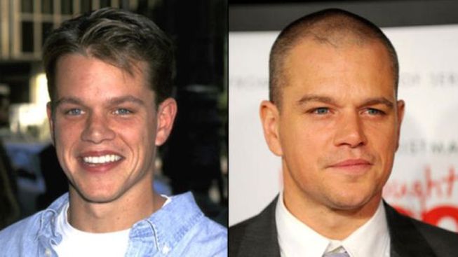 Matt Damon antes y después