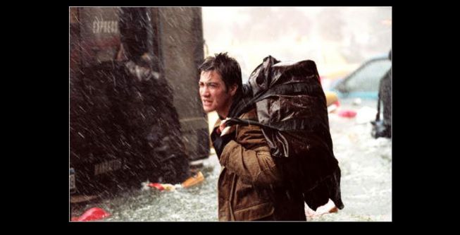 Imagen del 'madrileño medio' en situación de #terremoto.