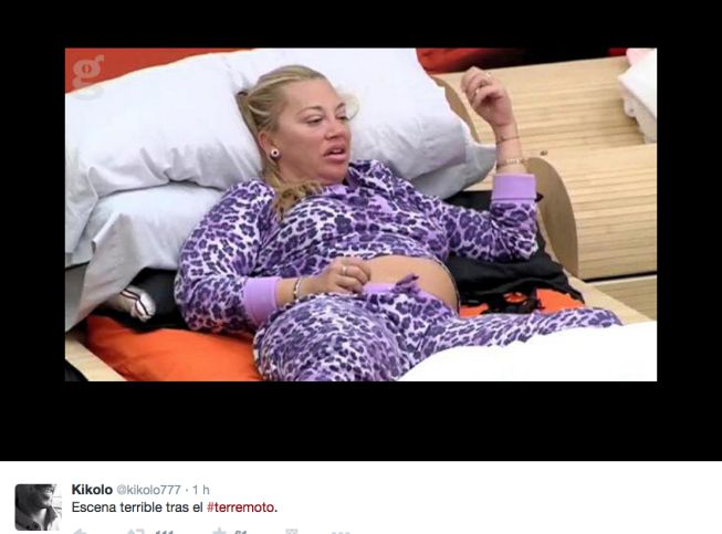 Escena terrible tras el #terremoto.