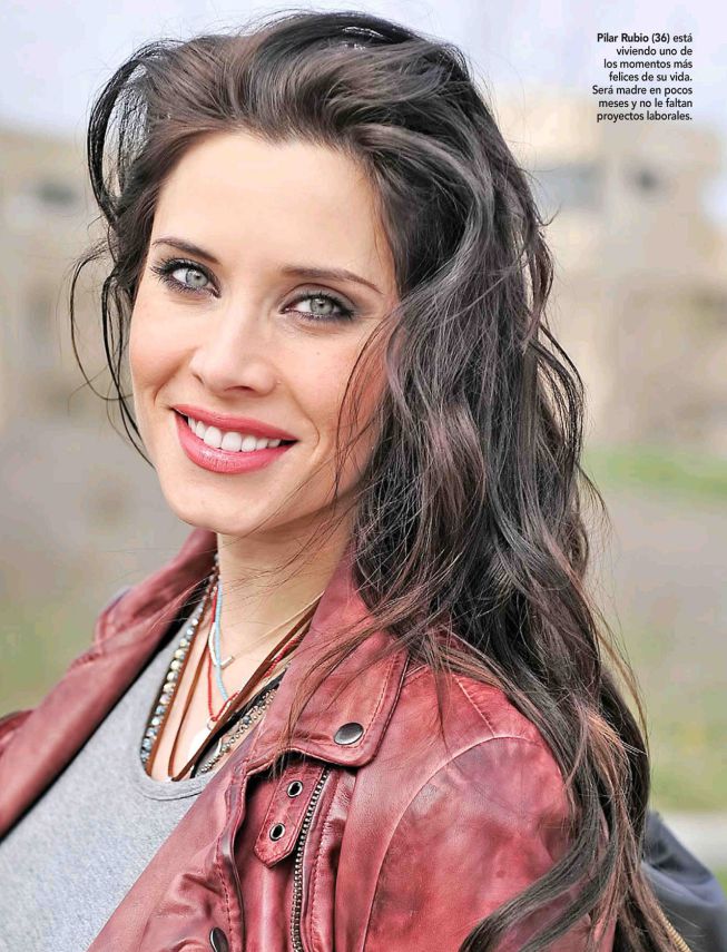 Radiante en una de sus últimas fotos antes de dar a luz a su pequeño Sergio, hijo de Sergio Ramos