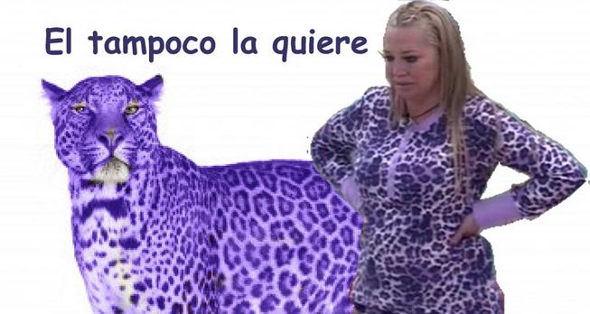 Su ya famoso pijama de leopardo morado se agotó en las tiendas durante las dos primeras semanas de GHVIP en antena.