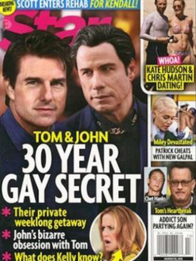 John Travolta y Tom Cruise... ¿juntos desde hace 30 años?